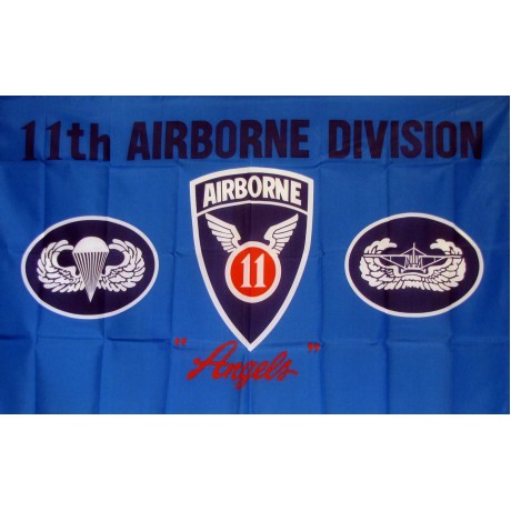 11th Airborne Angels 3'x 5' Economy Flag