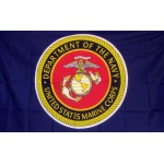 Marines Department of the Navy 3'x 5' Economy Flag
