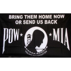 POW-MIA Bring Them Home 3'x 5' Economy Flag