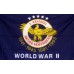 WWII A Grateful Nation 3'x 5' Economy Flag