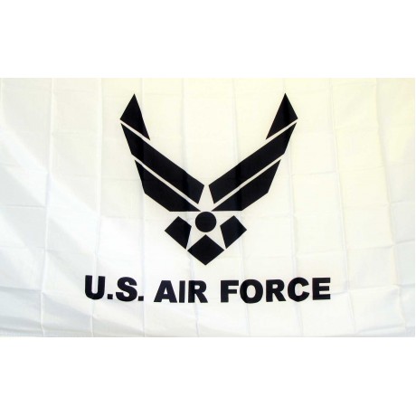 Air Force White 3'x 5' Economy Flag