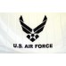 Air Force White 3'x 5' Economy Flag