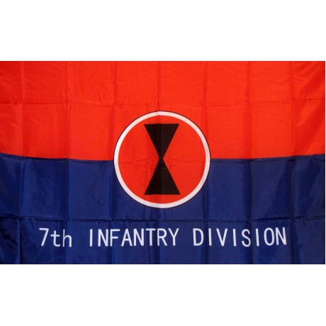 Army 7th Infantry Division 3'x 5' Economy Flag