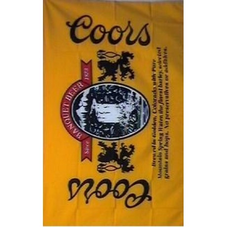 Coors Beer Premium 3'x 5' Flag