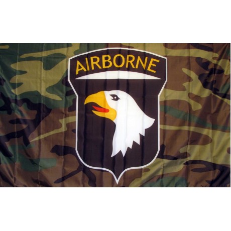 Airborne Camo 3'x 5' Economy Flag