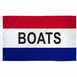 Boats Patriotic 3' x 5' Polyester Flag