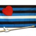 LEATHER PRIDE 3' x 5'  Flag, Pole And Mount.
