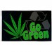 Go Green Marijuana 3' x 5' Polyester Flag