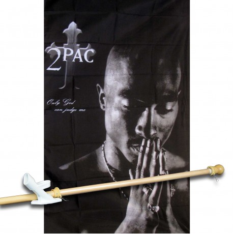 2 PAC 3' x 5'  Flag, Pole And Mount.
