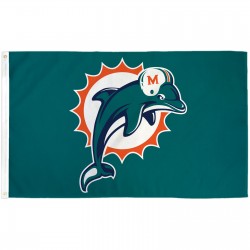 Miami Dolphins 3'x 5' Polyester Flag