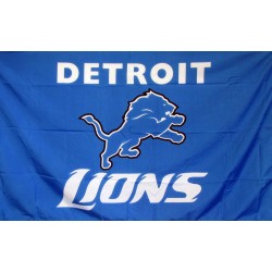 Detroit Lions 3' x 5' Polyester Flag