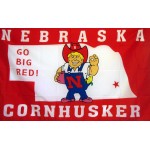 Nebraska Huskers 3'x 5' Flag
