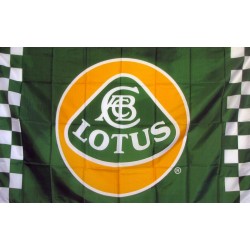 Lotus Automotive Checkered 3x5 Flag