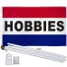 Hobbies Patriotic 3' x 5' Polyester Flag, Pole and Mount
