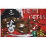 Pirate Captain 3'x 5' Pirate Flag
