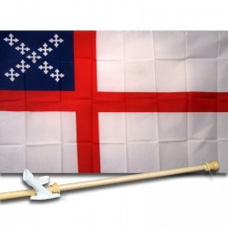 EPISCOPAL 3' x 5'  Flag, Pole And Mount.
