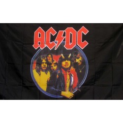 AC-DC Group Image 3'x 5' Novelty Flag