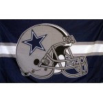 Dallas Cowboys Helmet 3' x 5' Polyester Flag