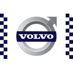 Volvo Checkered Automotive 3' x 5' Flag