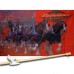 BUDWEISER CLYDESDALES 3' x 5'  Flag, Pole And Mount.