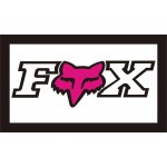 Fox Black,White & Pink 3'x 5' Flag