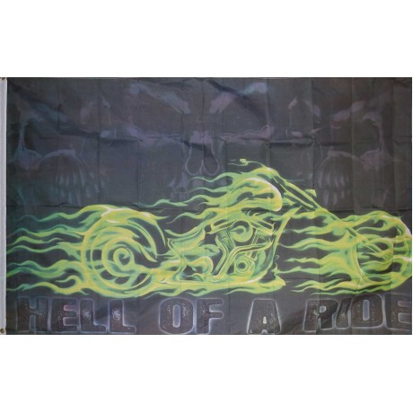 Hell of a Ride 3'x 5' Flag
