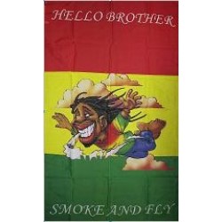 Hello Brother Smoke & Fly 3'x 5' Flag