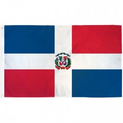 Dominican Republic 3' x 5' Polyester Flag