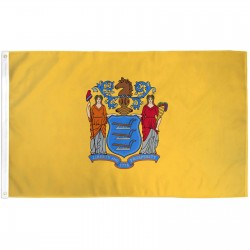 New Jersey State 2' x 3' Polyester Flag