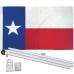 Texas State 2' x 3' Polyester Flag, Pole and Mount