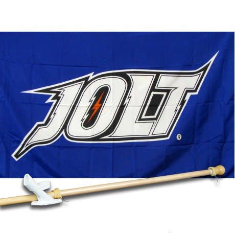 JOLT 3' x 5'  Flag, Pole And Mount.