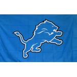 Detroit Lions Mascot 3' x 5' Polyester Flag