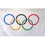 Olympics Logo 3'x 5' Flag