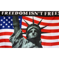 Freedom Isn't Free 3' x 5' Flag