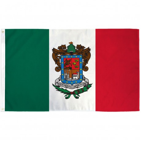 Mexico State 3' x 5' Polyester Flag