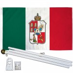 Tabasco Mexico State 3' x 5' Polyester Flag, Pole and Mount