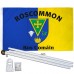Roscommon Ireland County 3' x 5' Polyester Flag, Pole and Mount