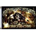Skull Don't Mess With Freedom 3'x 5' Flag