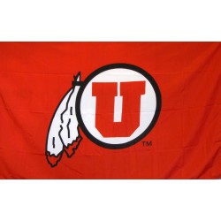 University of Utah 3'x 5' College Flag