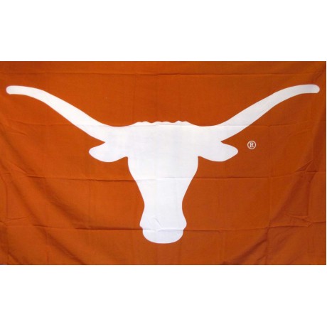 Texas Longhorns Logo 3'x 5' College Flag