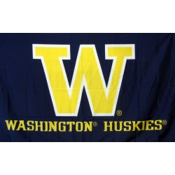 Washington Huskies Blue 3'x 5' College Flag