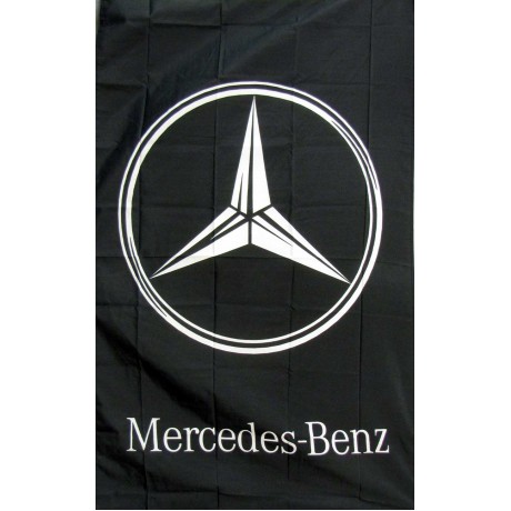 Mercedes-Benz Vertical 3'x 5' Flag