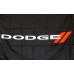 Dodge Black Logo Car Lot Flag