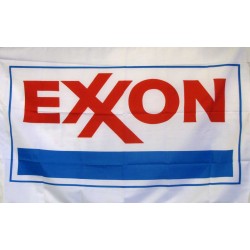 Exxon Logo Car Lot Flag