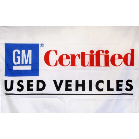 GM Certified Used Vehicles Car Lot Flag