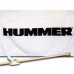 HUMMER  2 1/2' X 3 1/2'   Flag, Pole And Mount.