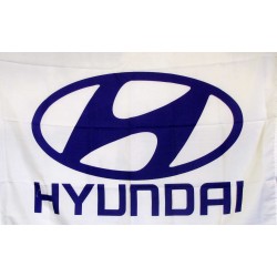 Hyundai Logo Car Lot Flag