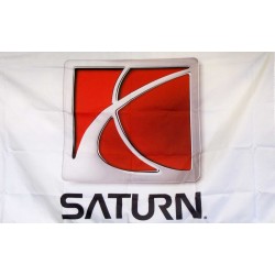 Saturn Logo Car Lot Flag