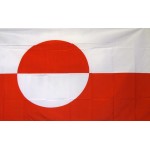 Greenland 3'x 5' Polyester Flag