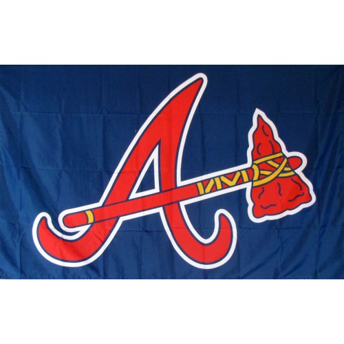 Atlanta Braves 3' x 5' Polyester Flag (F-1913) - by